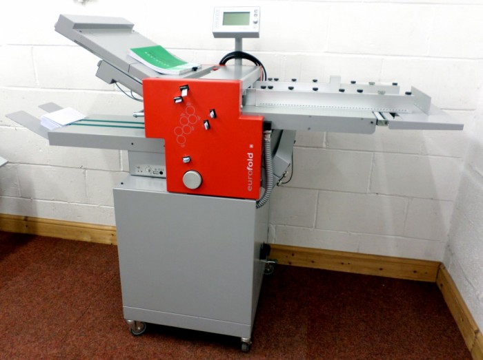 Eurofold Folder cleaned and serviced