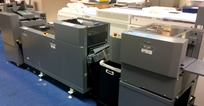 Duplo Bookletmaker serviced