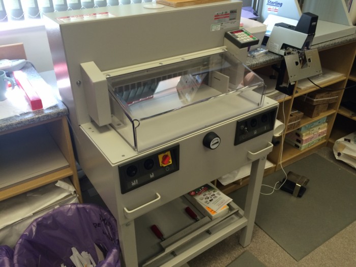 Ideal 4850-95 EP Guillotine fully serviced