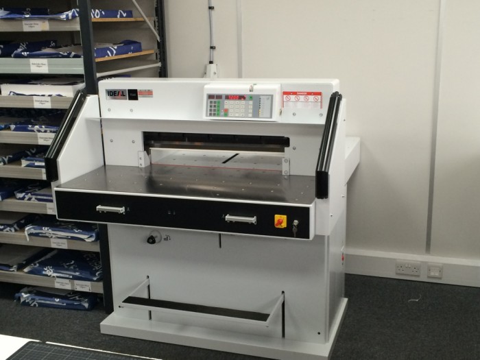 Ideal 7260 Guillotine serviced