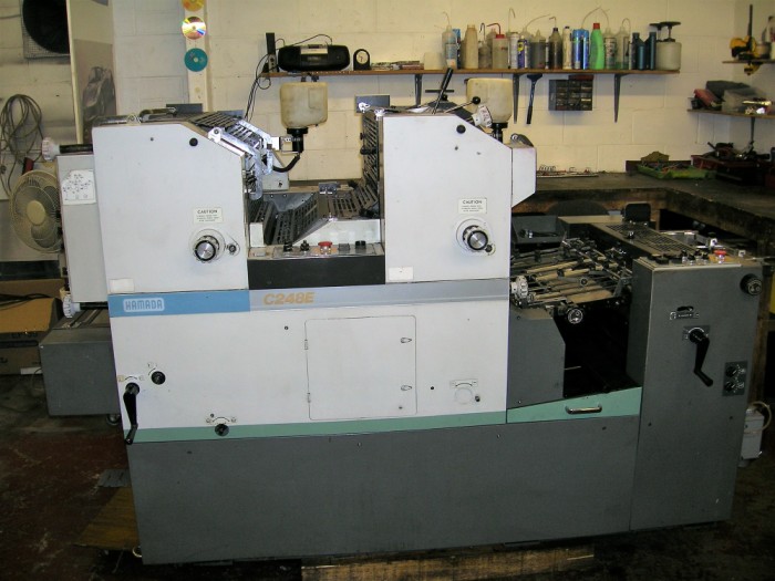 Great memories of Hamada Press in our workshop 20 years ago