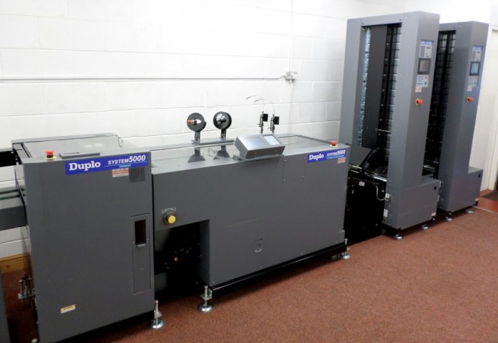 Duplo System 5000 Booklet Line in our showroom