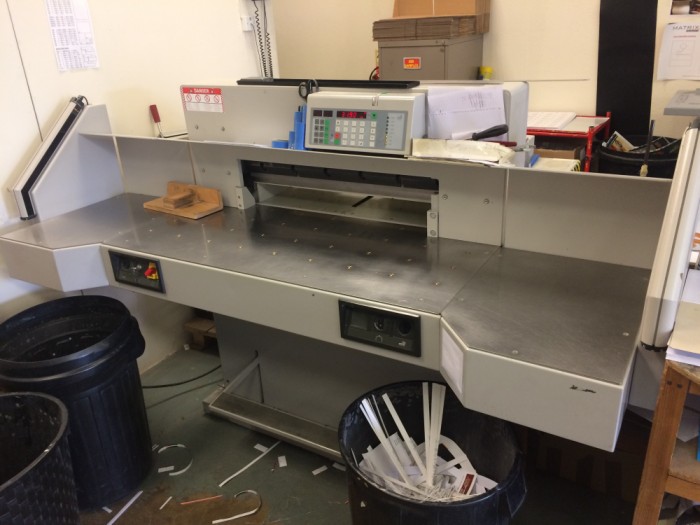 Ideal Guillotine Health & Safety completed