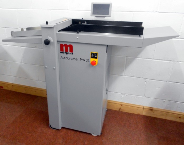 Morgana Autocreaser Pro in our showroom